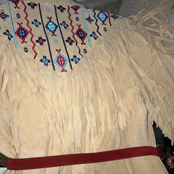 Via Accenti Indian styled coat & belt purse - Picture 5 of 8